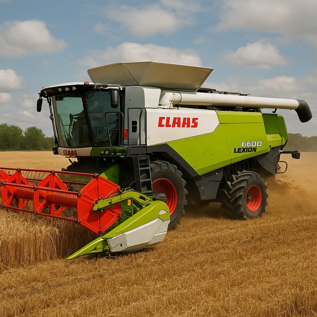 Kombajn Zbożowy Lexion 6600 – Claas