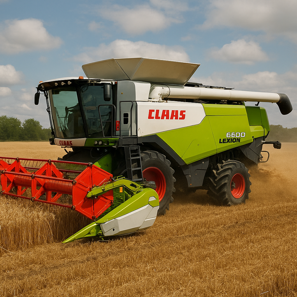 Kombajn Zbożowy Lexion 6600 – Claas