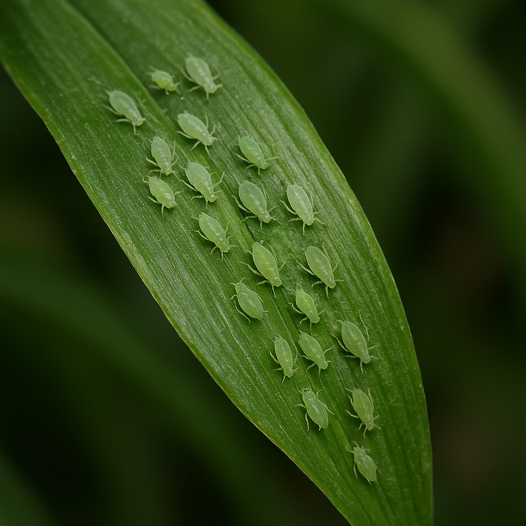Mszyca wstęgówka – rośliny ozdobne
