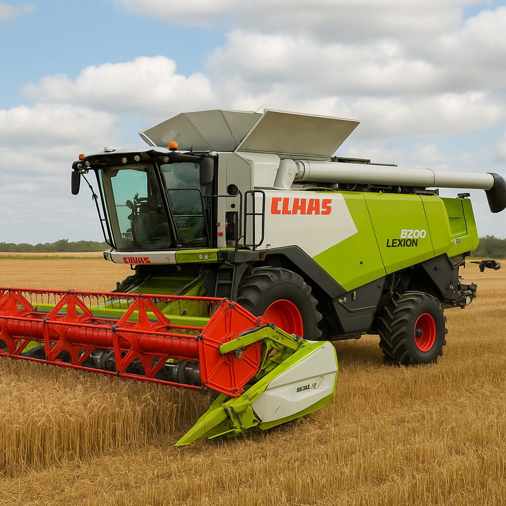 Kombajn Zbożowy Lexion 6700 – Claas