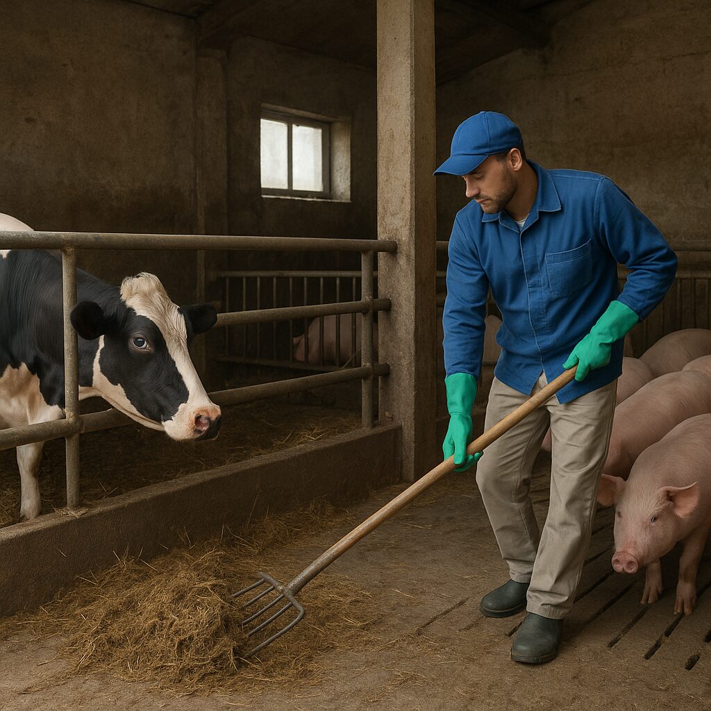 Jak dbać o higienę w oborze i chlewni