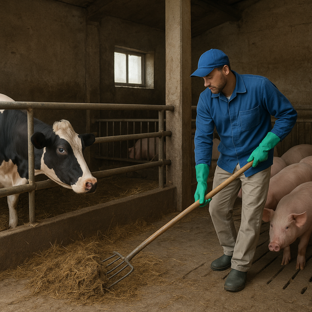 Jak dbać o higienę w oborze i chlewni