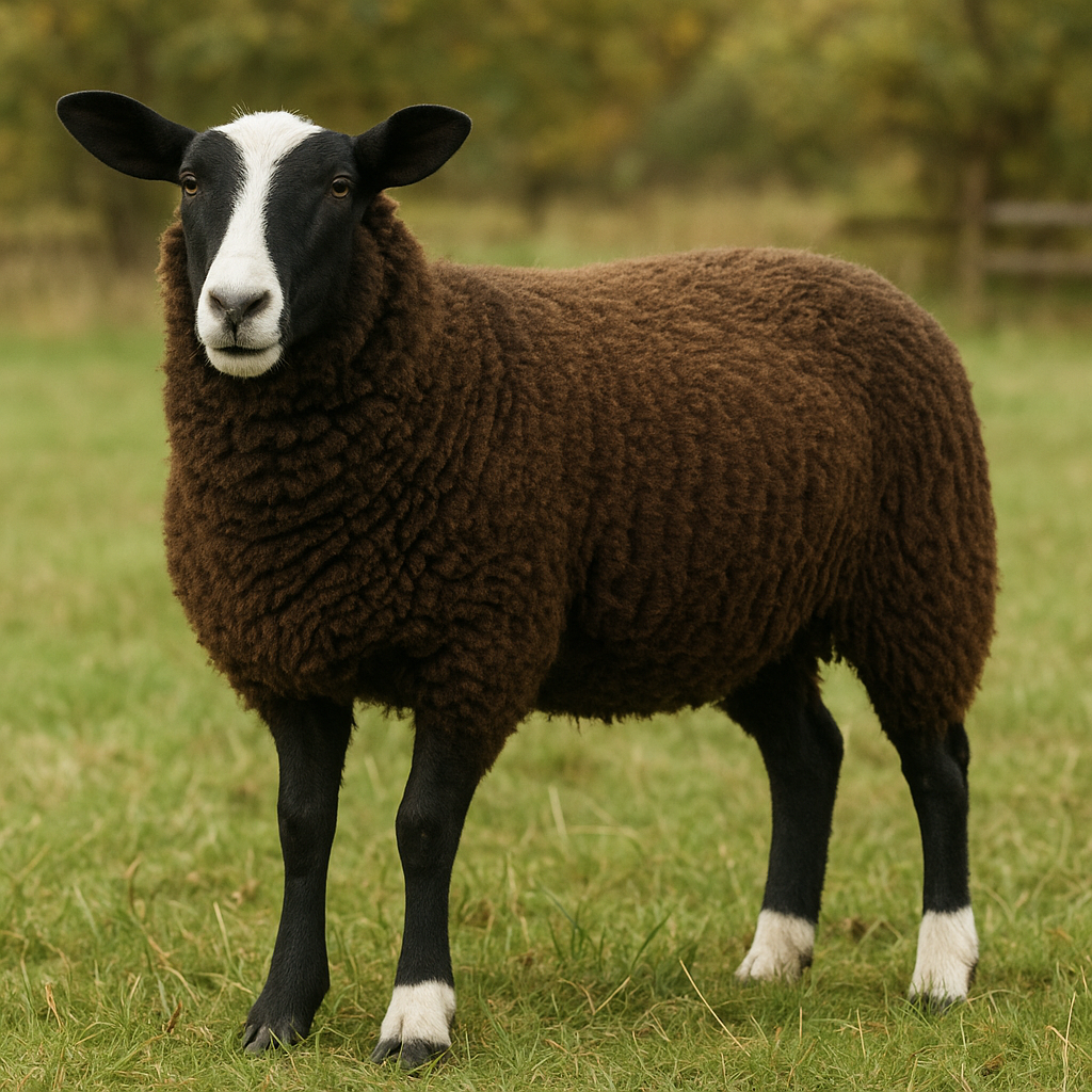 Rasa owiec Zwartbles