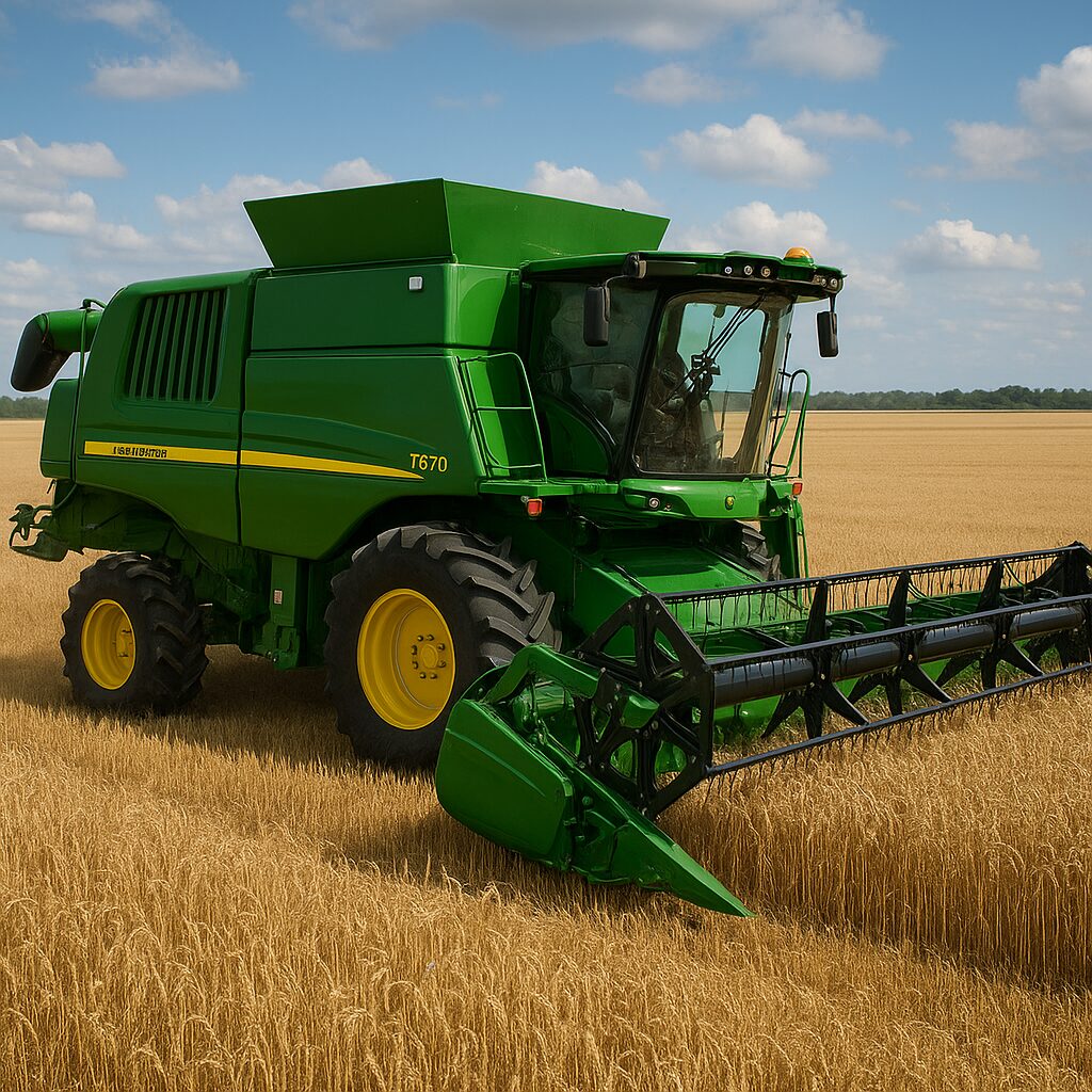 Kombajn Zbożowy T670 – John Deere