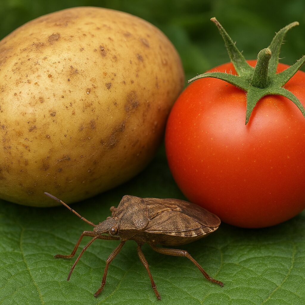 Zbroskwiniarka ziemniaczaneczka – ziemniak, pomidor