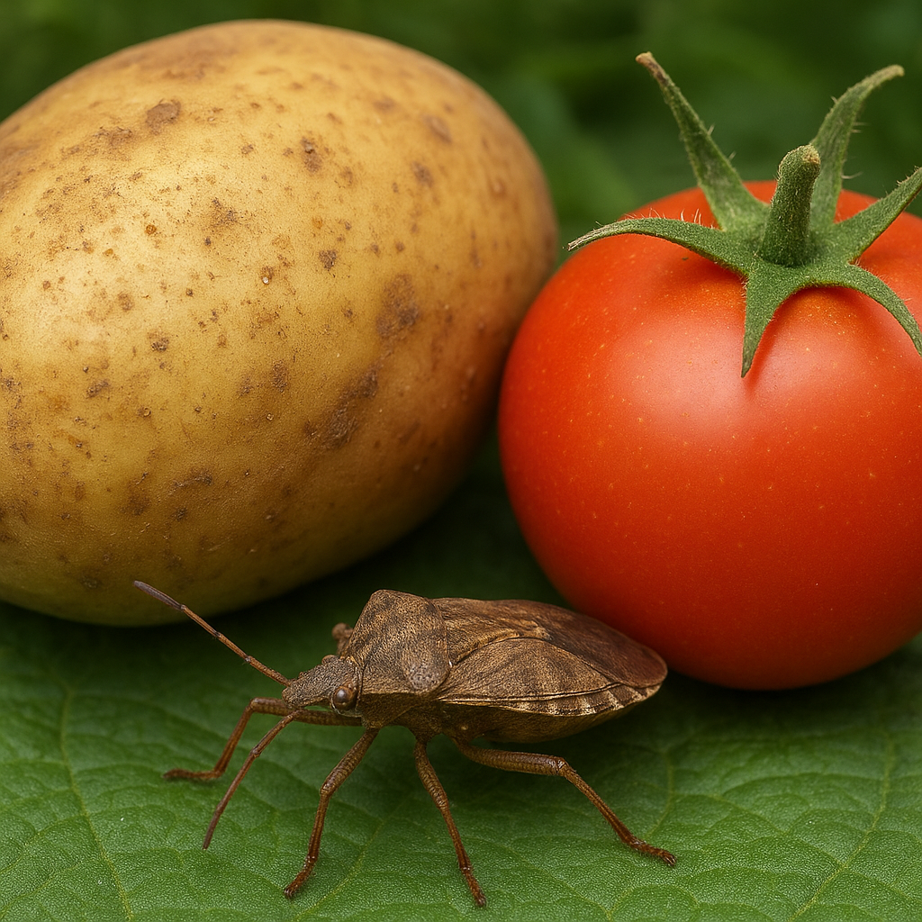 Zbroskwiniarka ziemniaczaneczka – ziemniak, pomidor