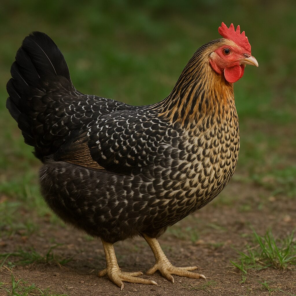 Campine – Gallus gallus domesticus – kura