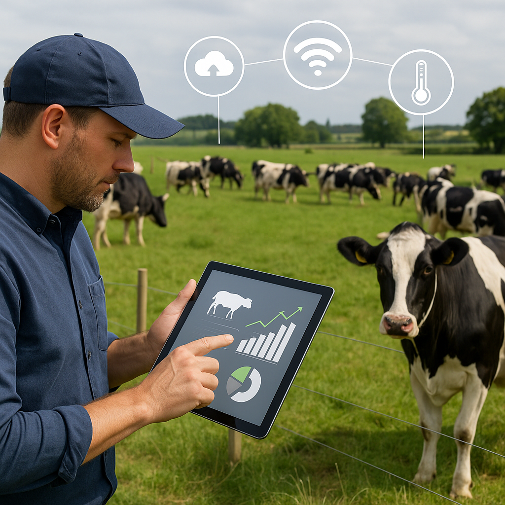 Jak działa inteligentne zarządzanie stadem (smart farming)
