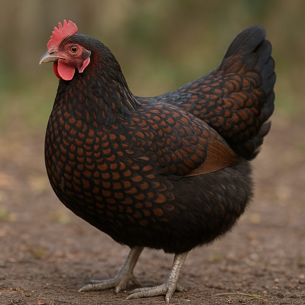 Barnevelder – Gallus gallus domesticus – kura