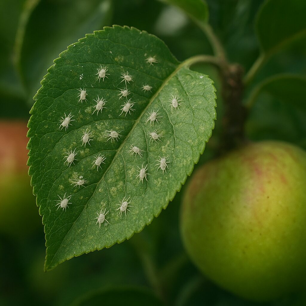 Przędziorek owocowiec – drzewa owocowe