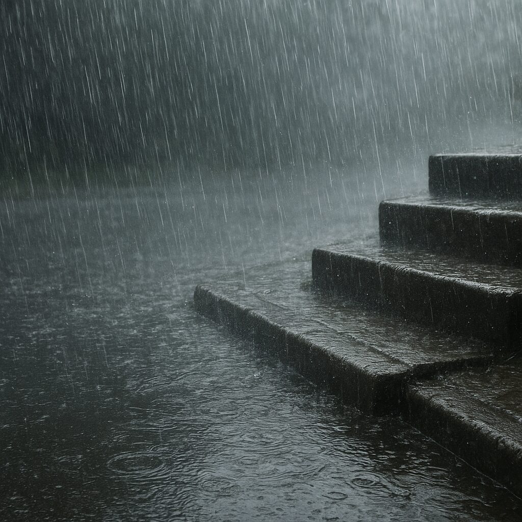 Największy wpływ deszczu