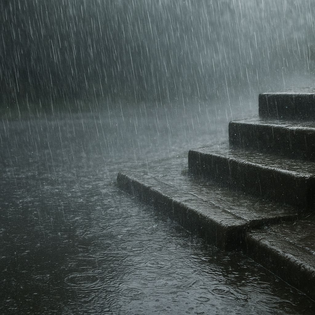 Największy wpływ deszczu