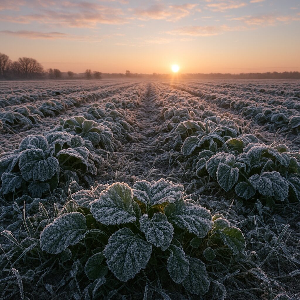 Największy wpływ przymrozków