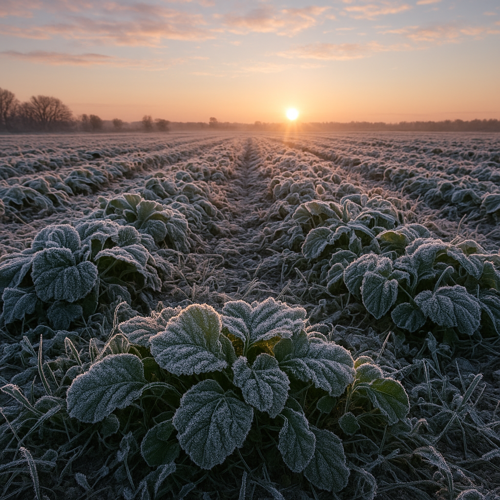 Największy wpływ przymrozków