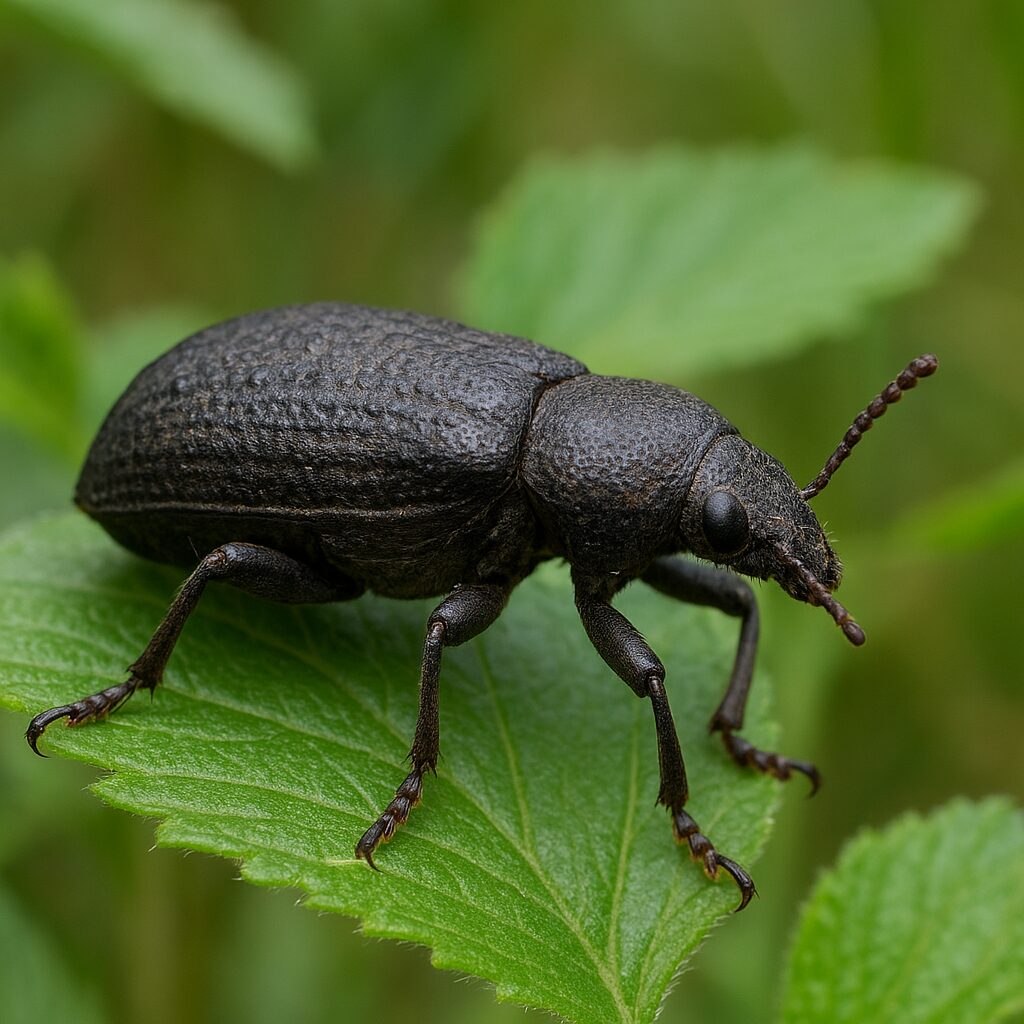 Kowal bezskrzydły – drzewa, krzewy ozdobne