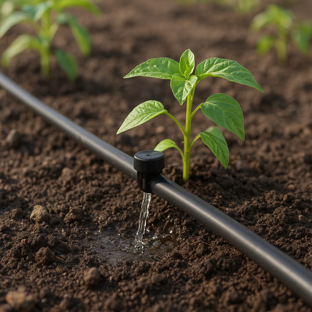 Jak uprawiać rośliny nawadnianiem kroplowym