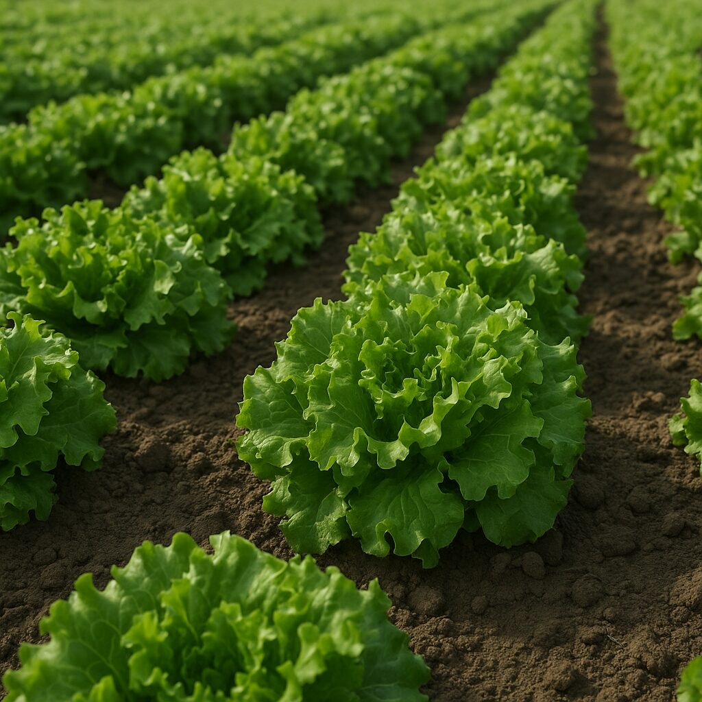 Uprawa sałaty dębolistnej