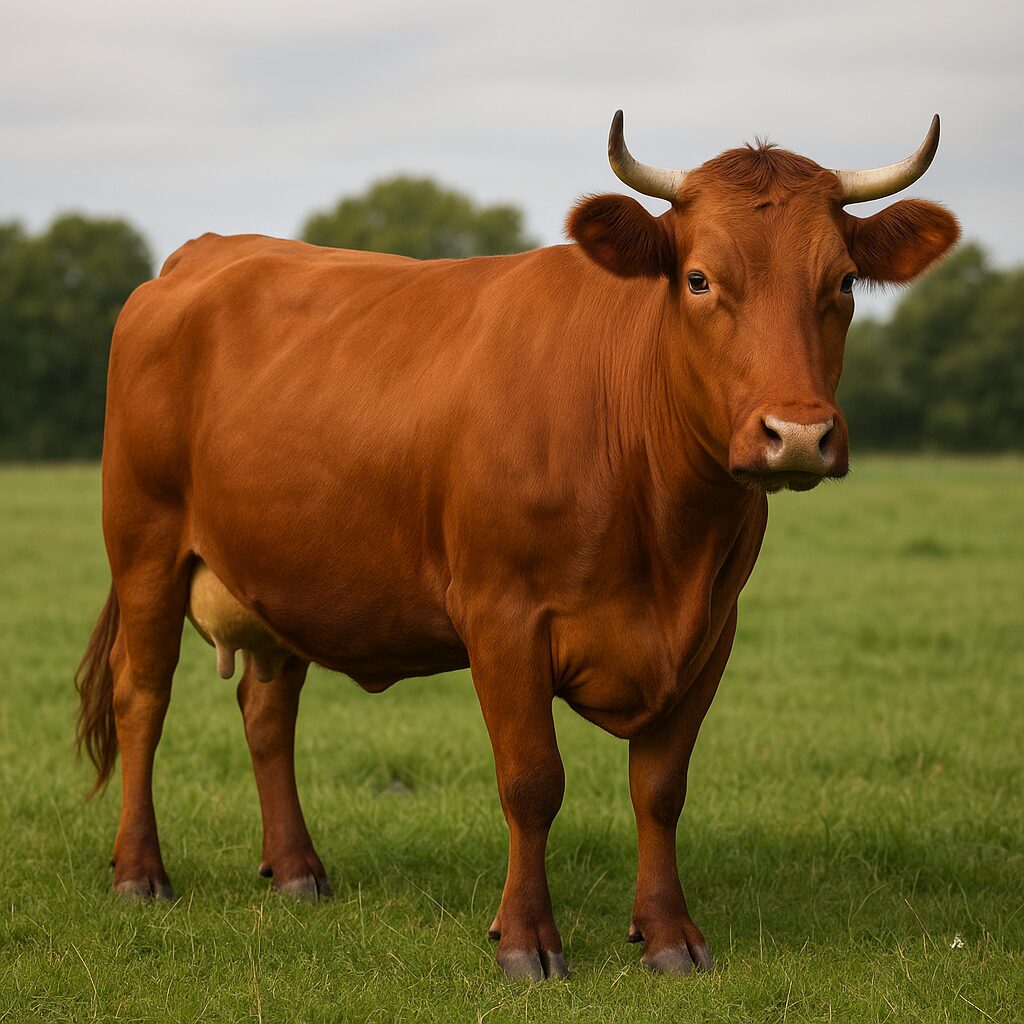 Bydło rasy Red Danish