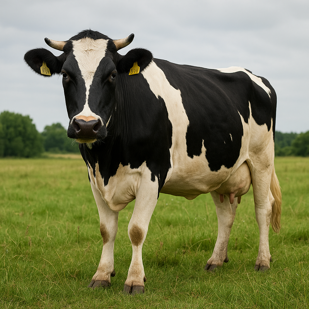 Bydło rasy Danish Black and White