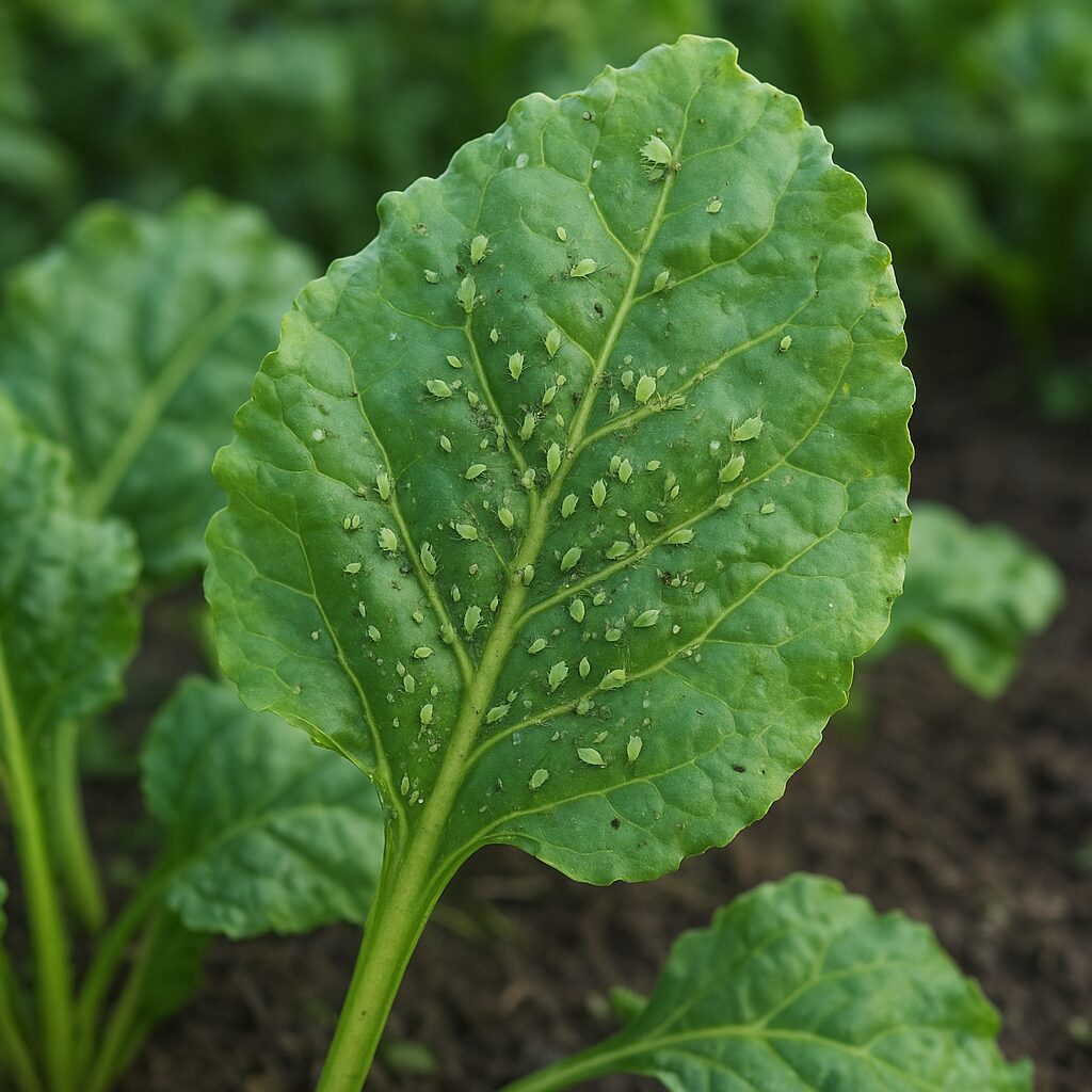 Mszyca trzmielinowo-burakowa – buraki, szpinak