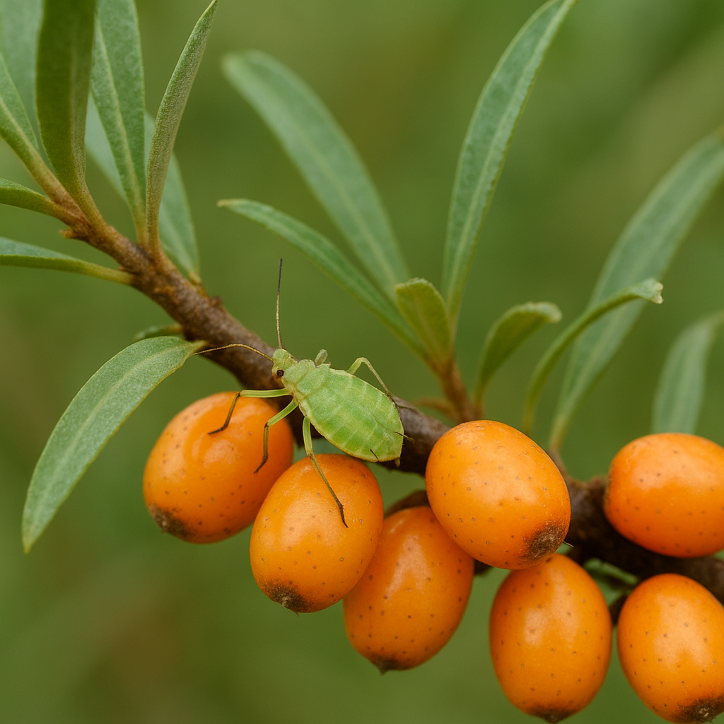 Mszyca rokitnikowa – rokitnik