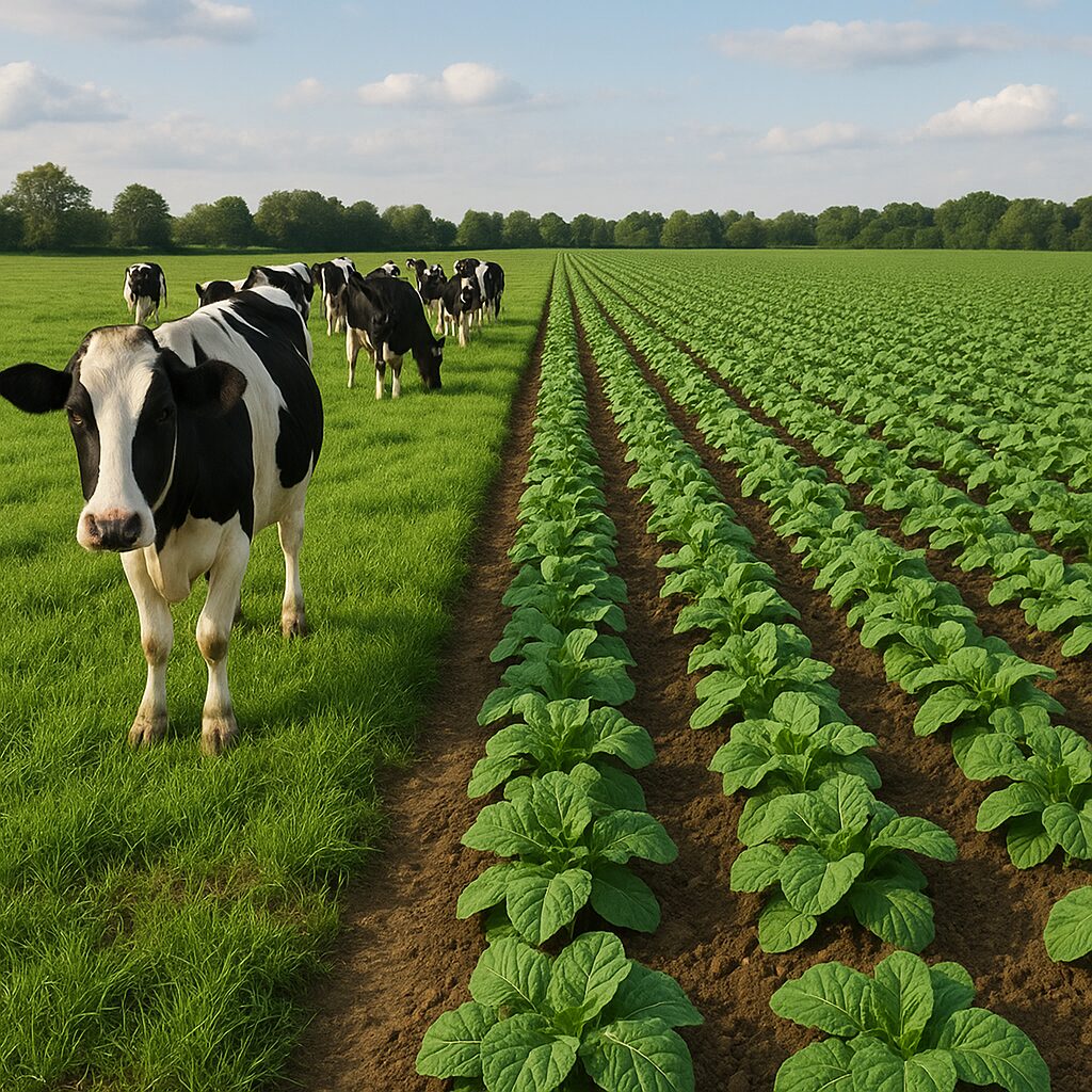 Jak połączyć uprawy i hodowlę w jednym systemie
