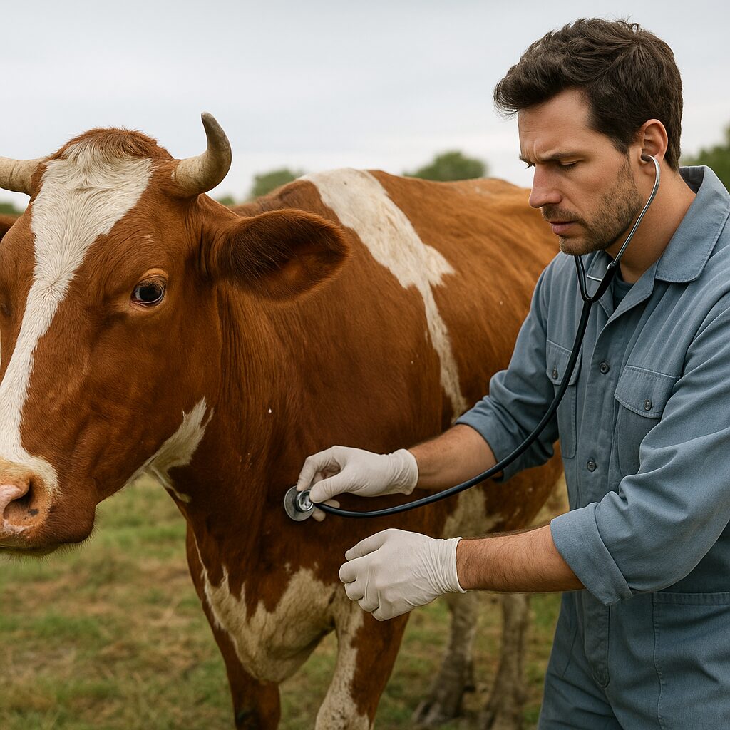 Jak rozpoznać choroby bydła