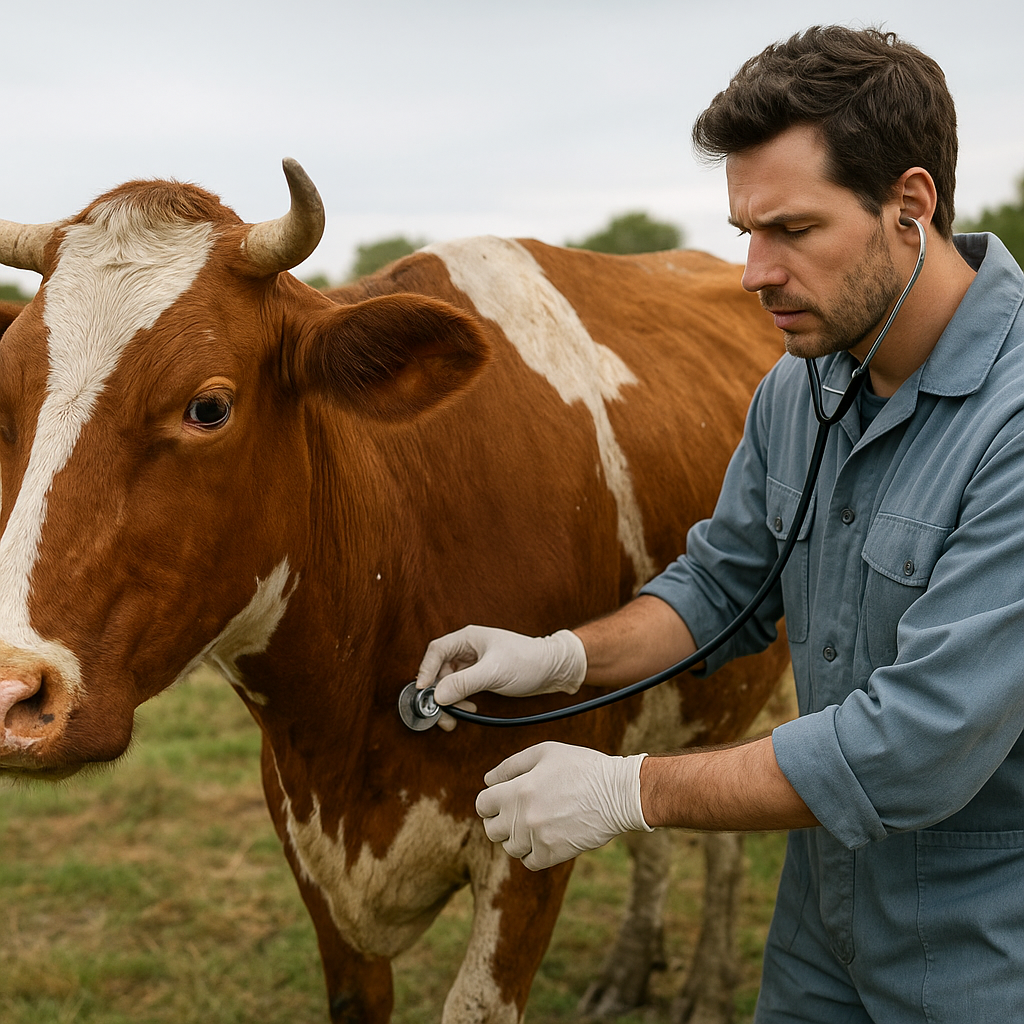 Jak rozpoznać choroby bydła