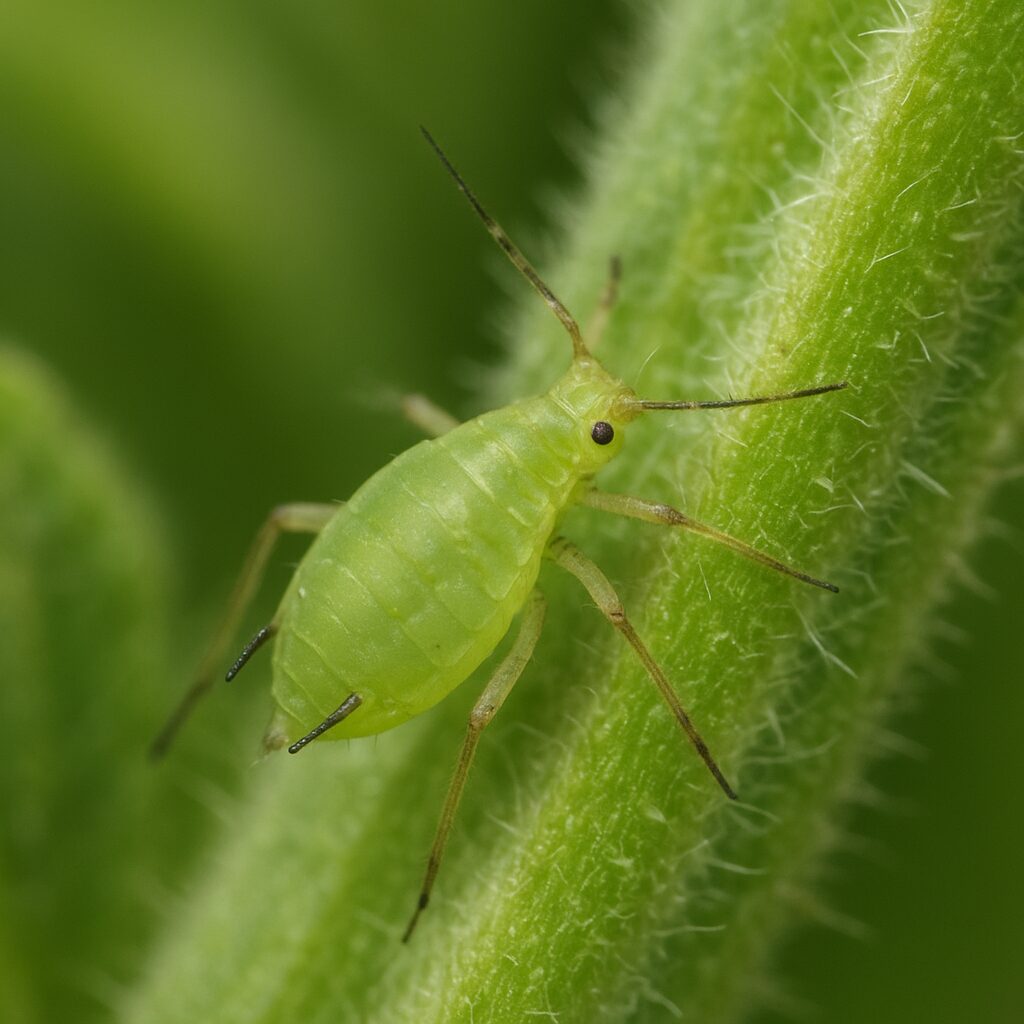Mszyca łubinowa – łubin
