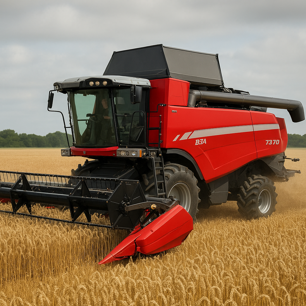 Kombajn Zbożowy Beta 7370 – Massey Ferguson