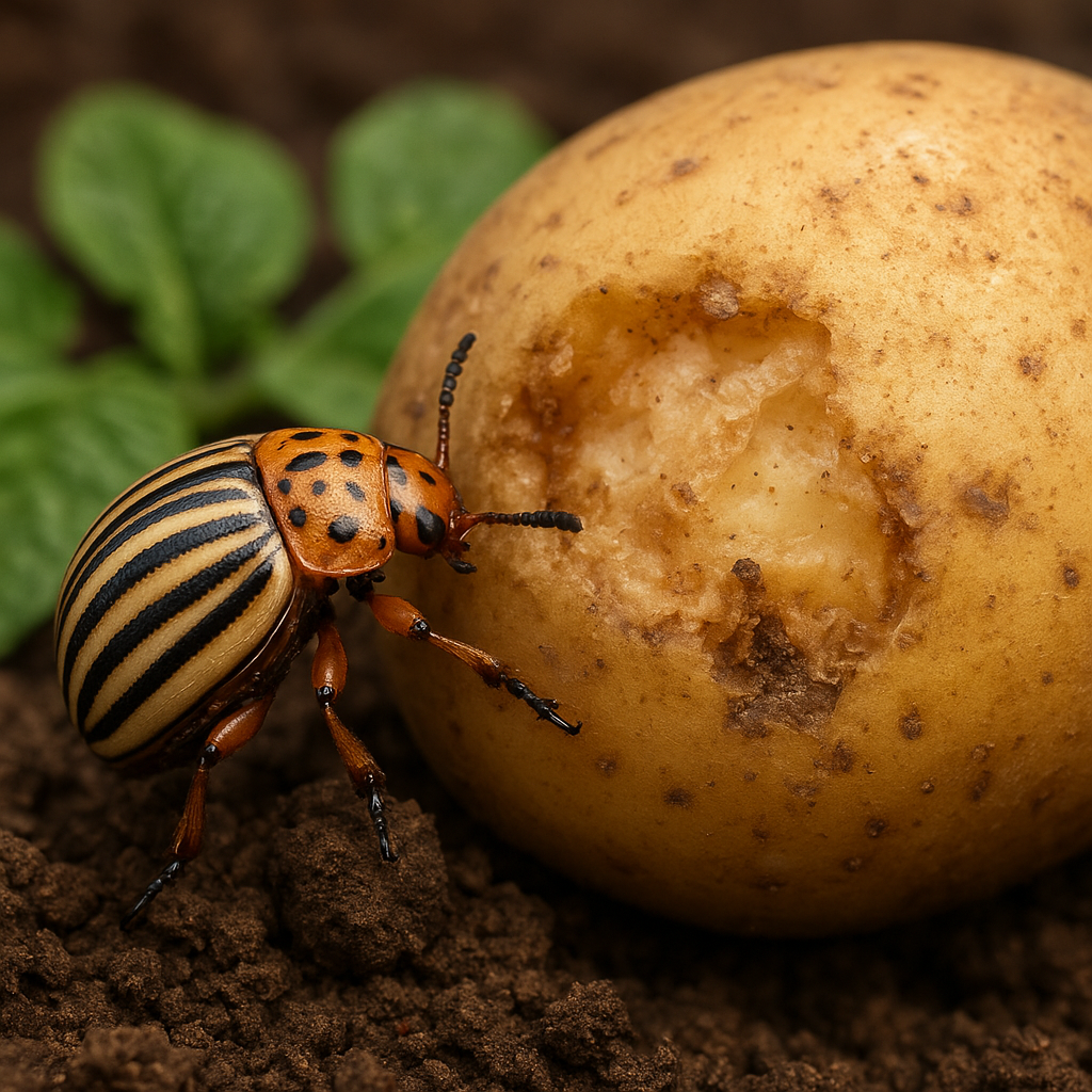 Mątwik ziemniaczany – ziemniaki