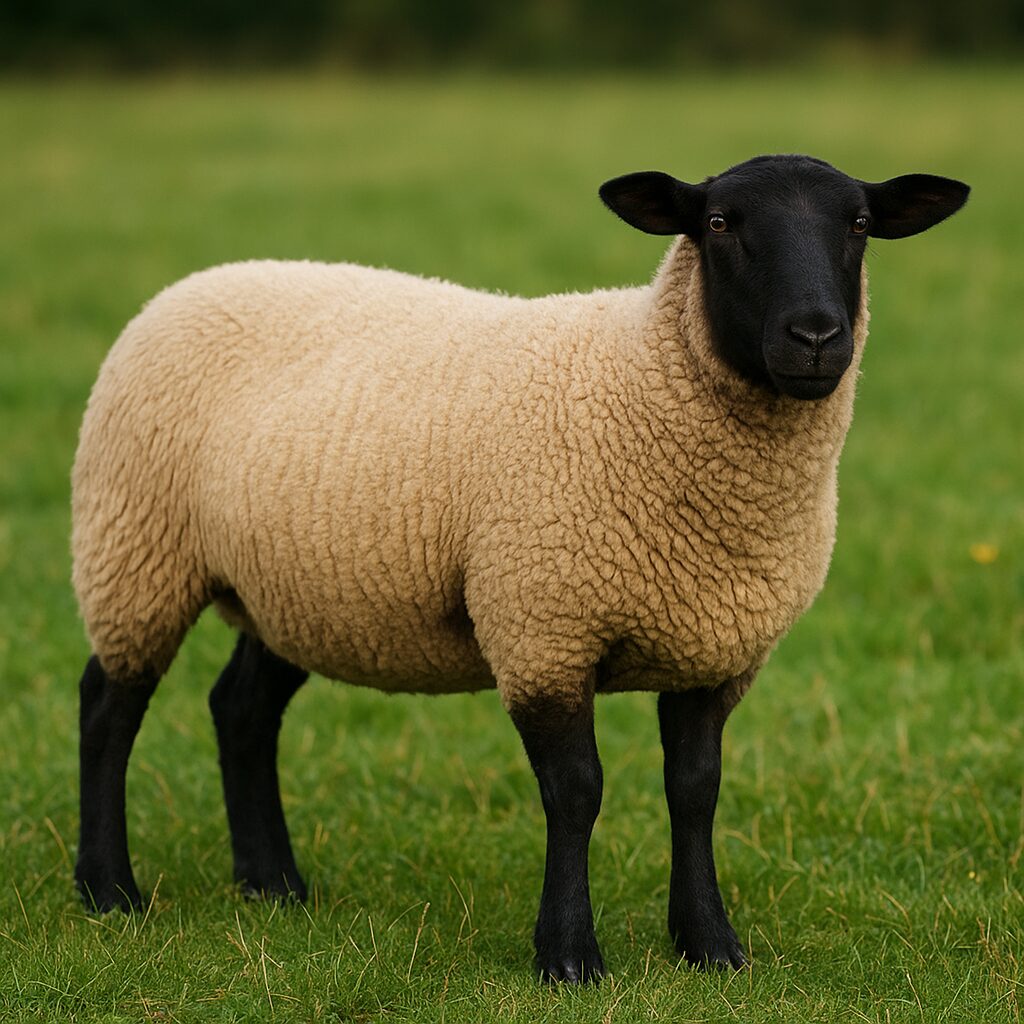 Rasa owiec Schwarzkopf (Blackheaded German)