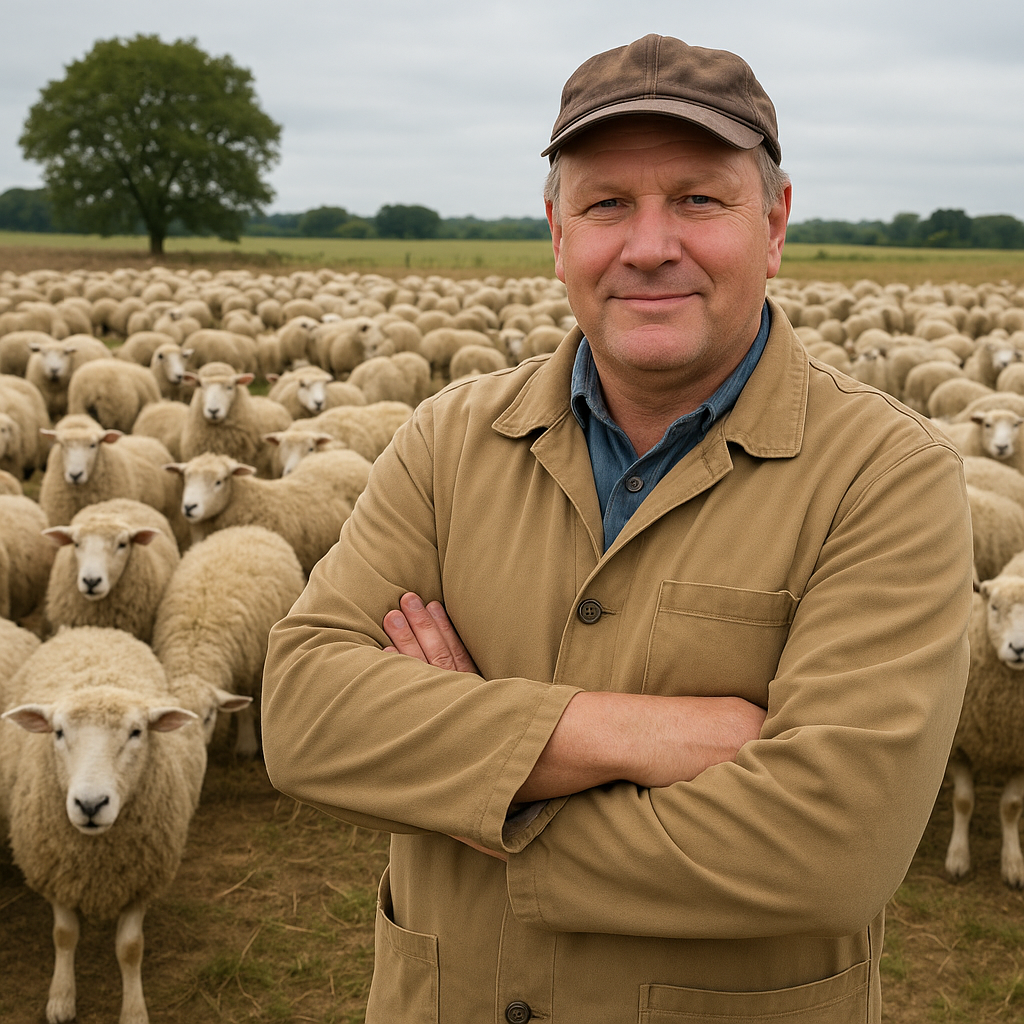 Największy hodowca owiec