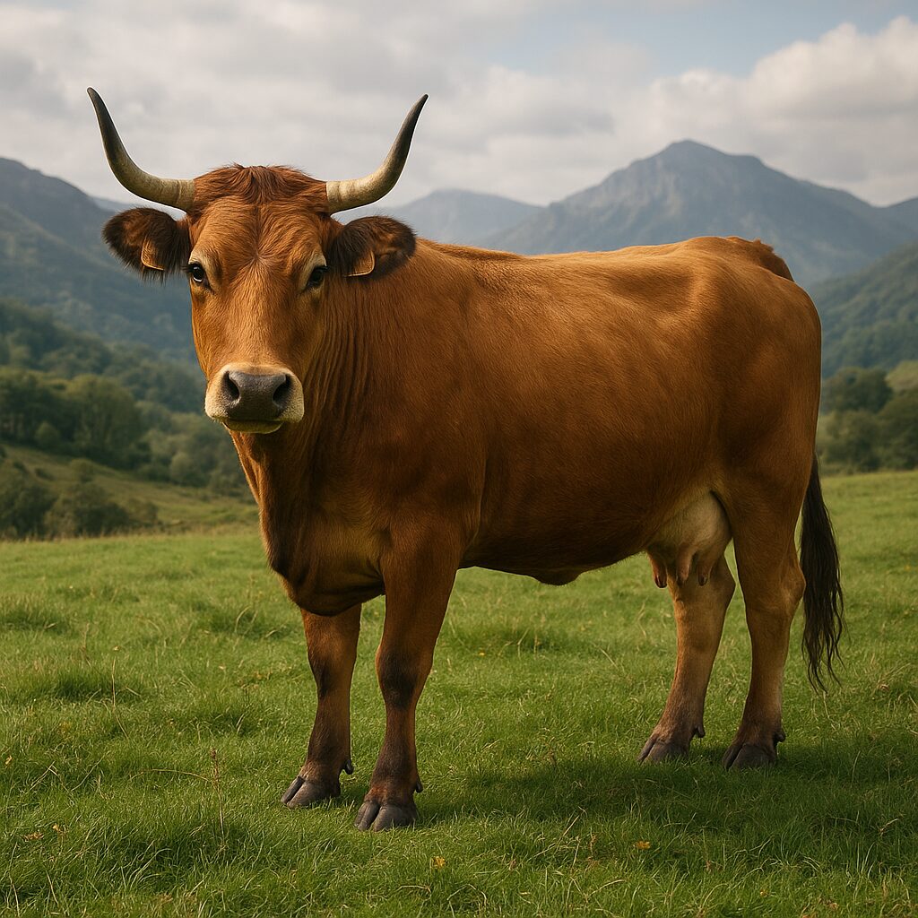 Bydło rasy Asturiana de la Montaña