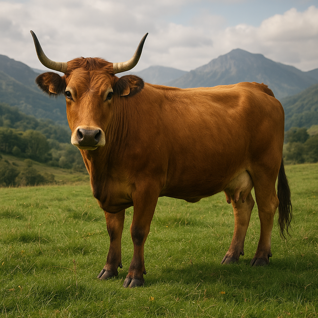 Bydło rasy Asturiana de la Montaña