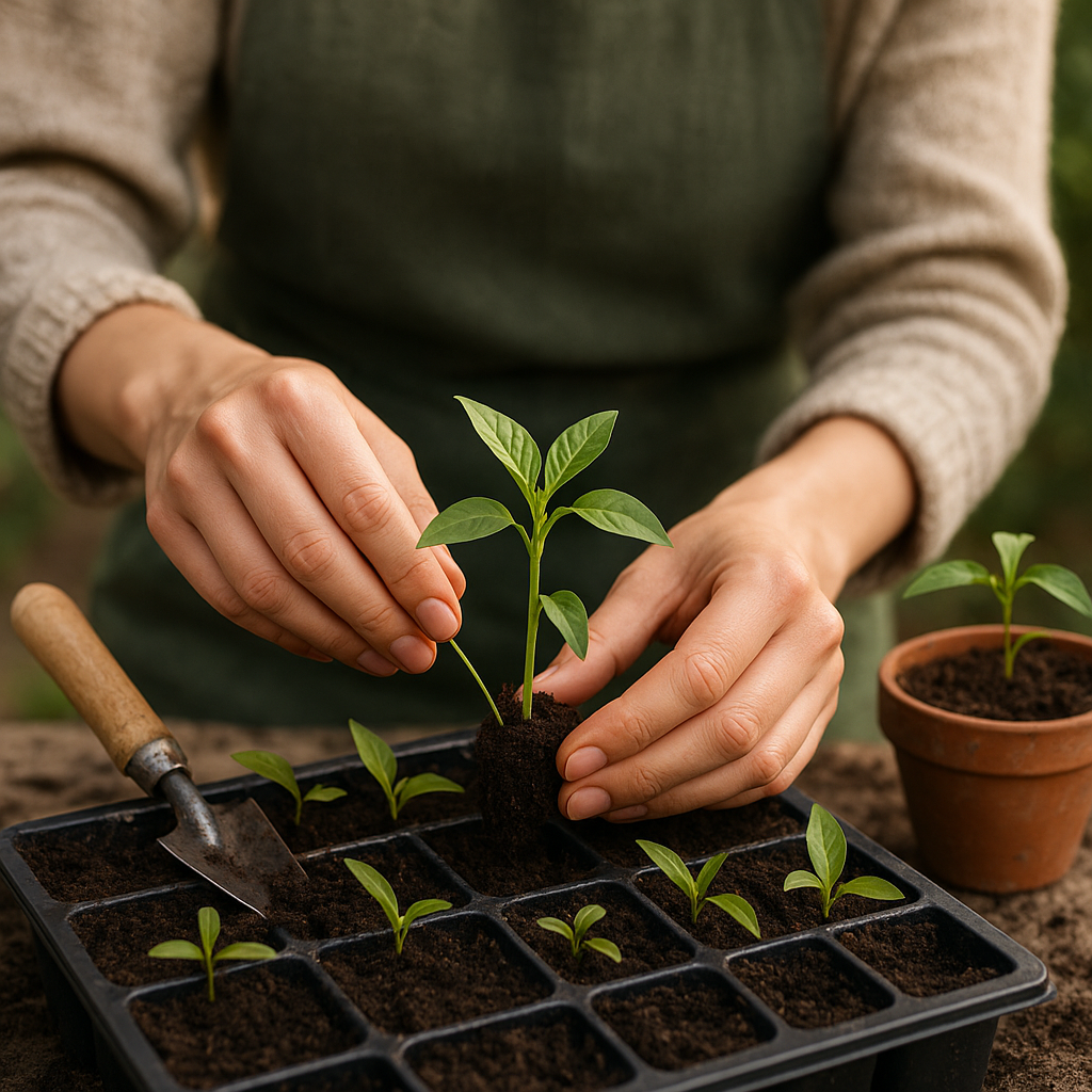 Jak dbać o młode rośliny