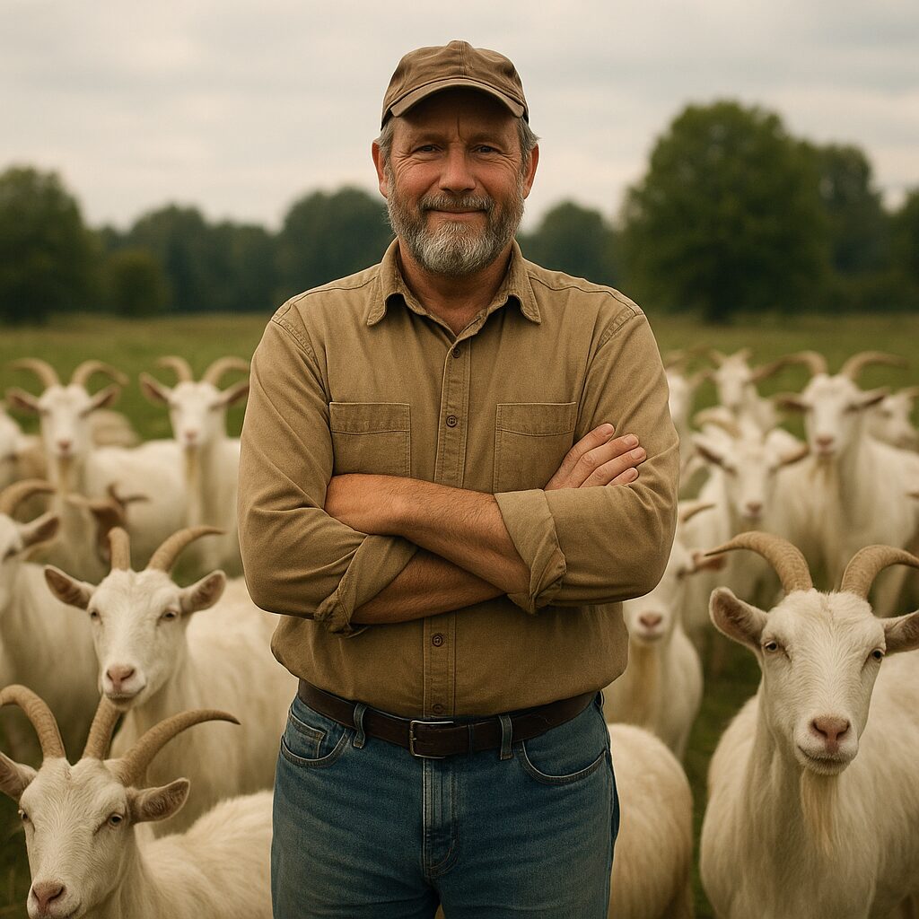 Największy hodowca kóz