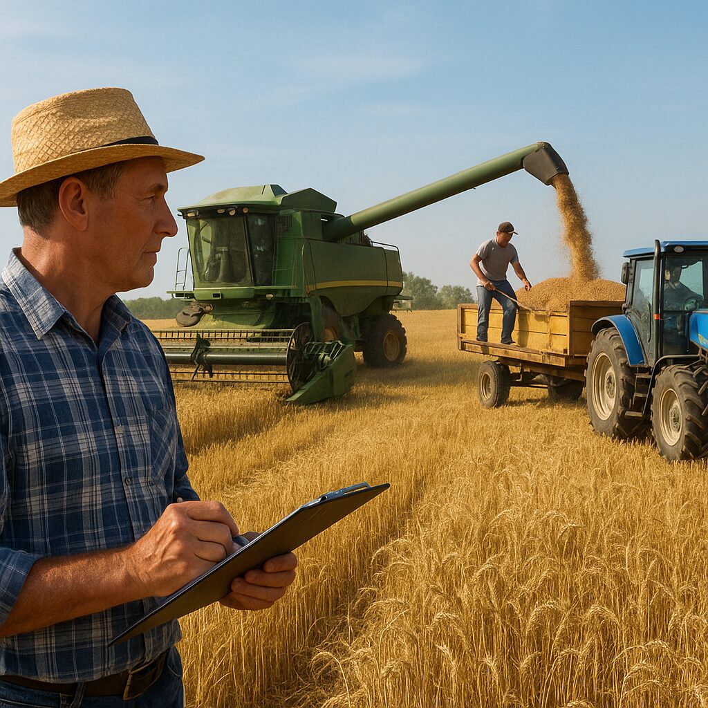 Jak organizować pracę w czasie żniw
