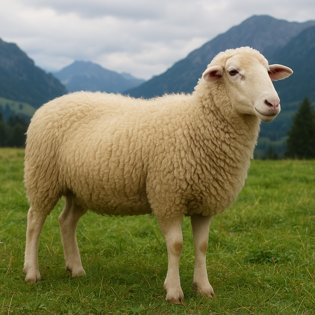 Rasa owiec Weißes Bergschaf