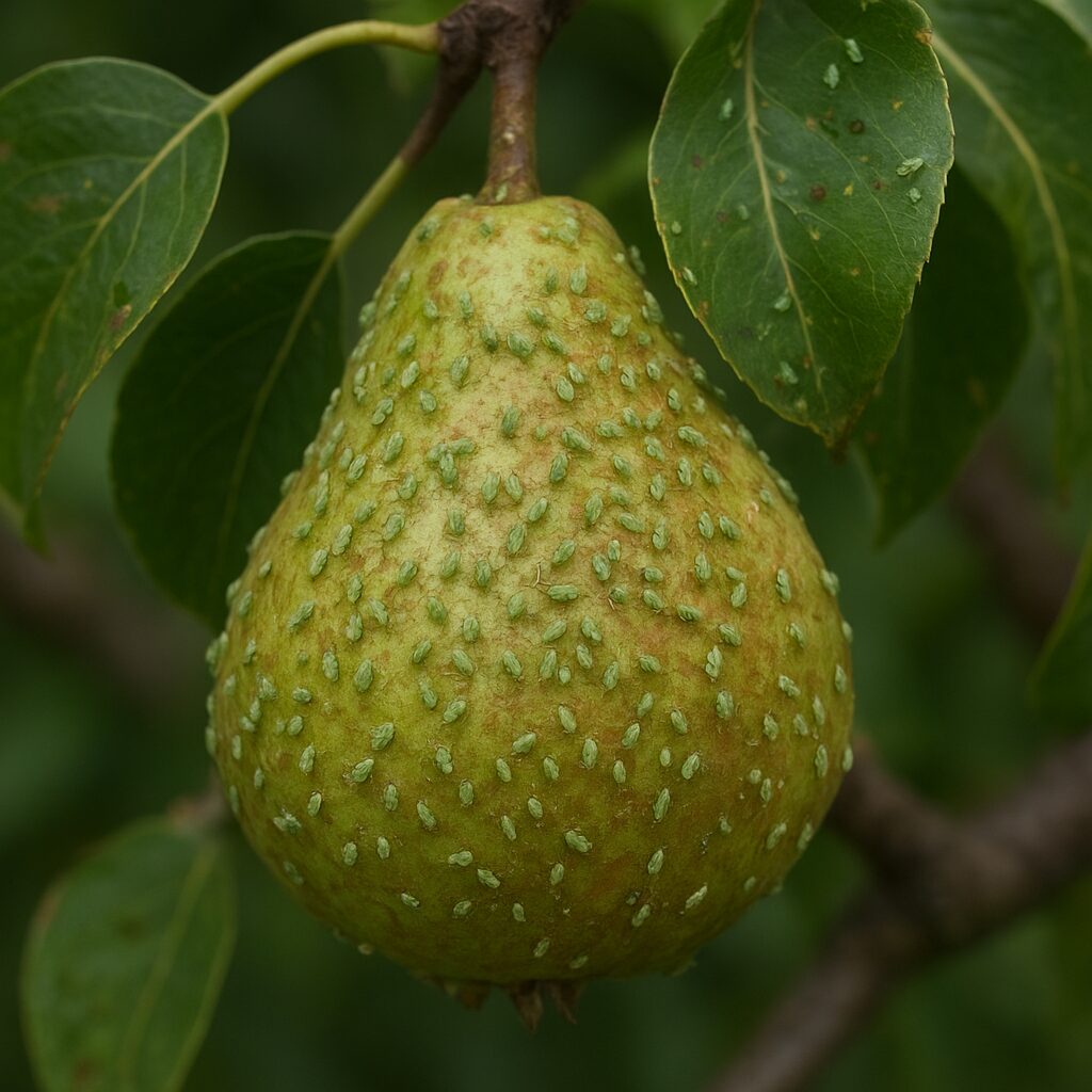 Mszyca gruszowa – grusze