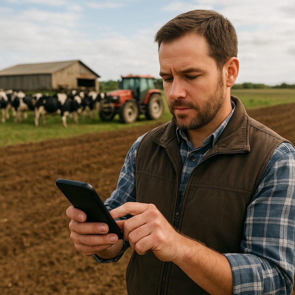 Jakie aplikacje mobilne pomagają w zarządzaniu gospodarstwem