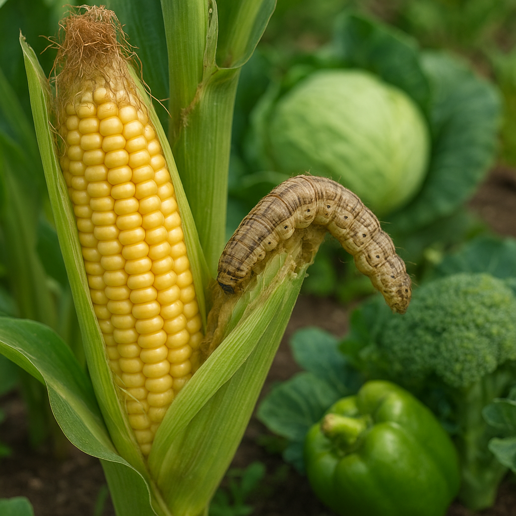 Rolnica panewka – warzywa, kukurydza