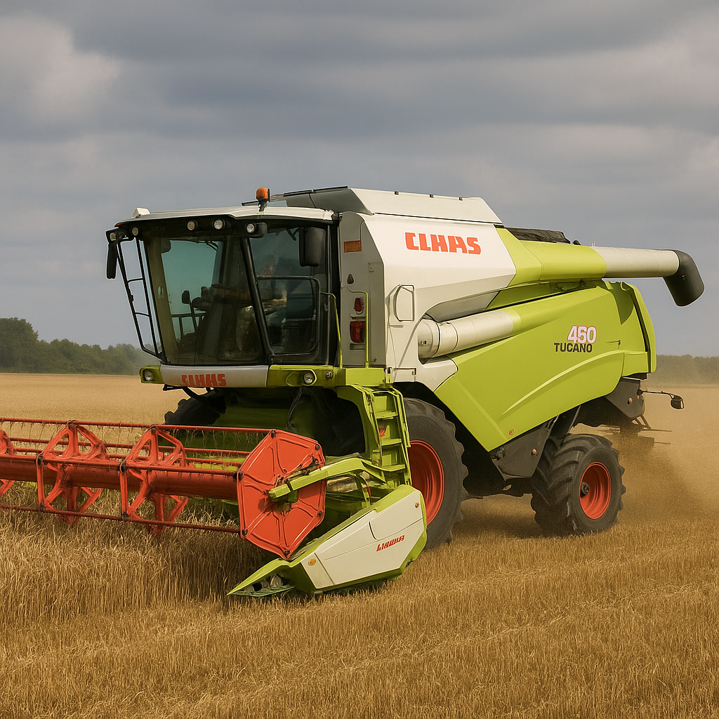 Kombajn Zbożowy Tucano 460 – Claas