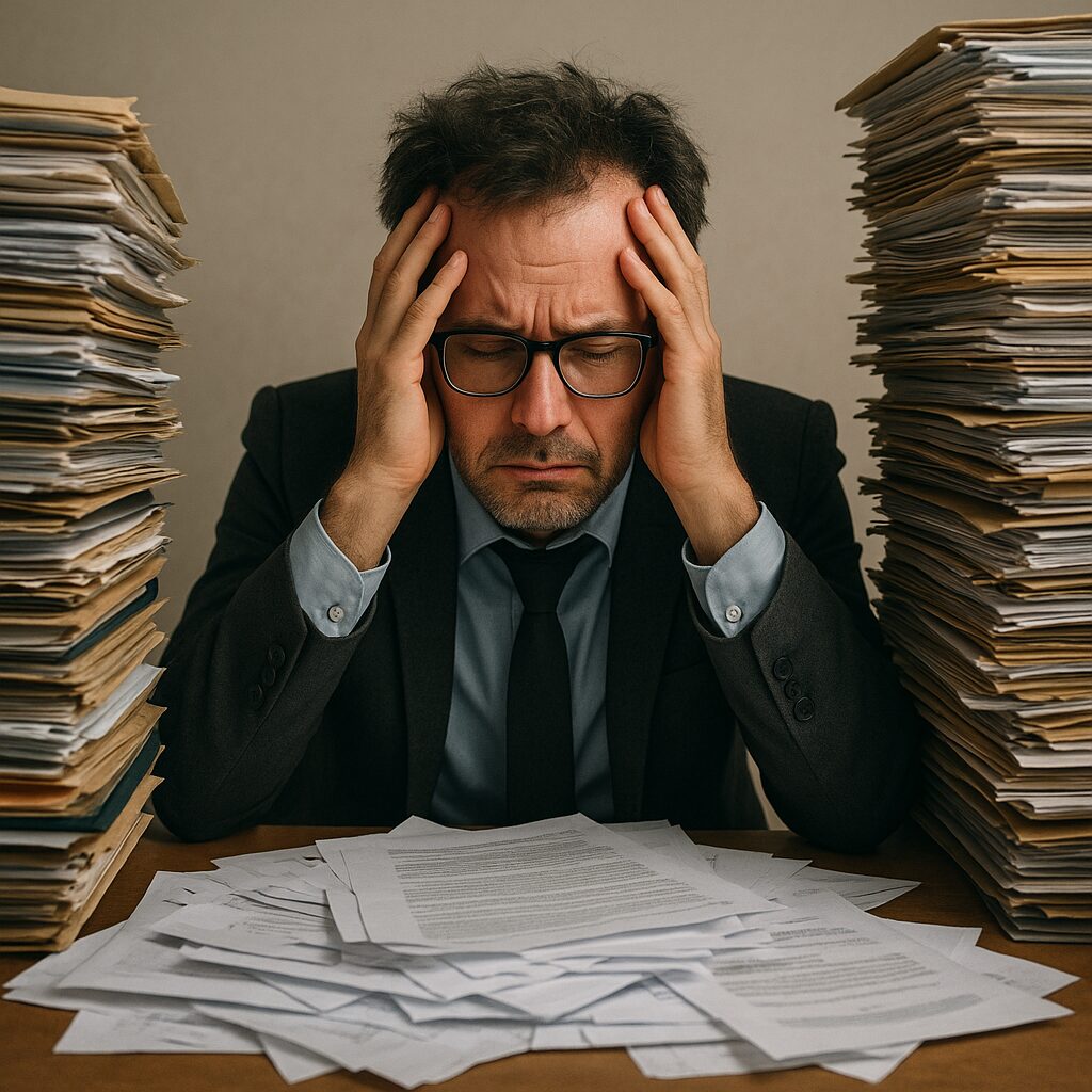 Największy problem z biurokracją