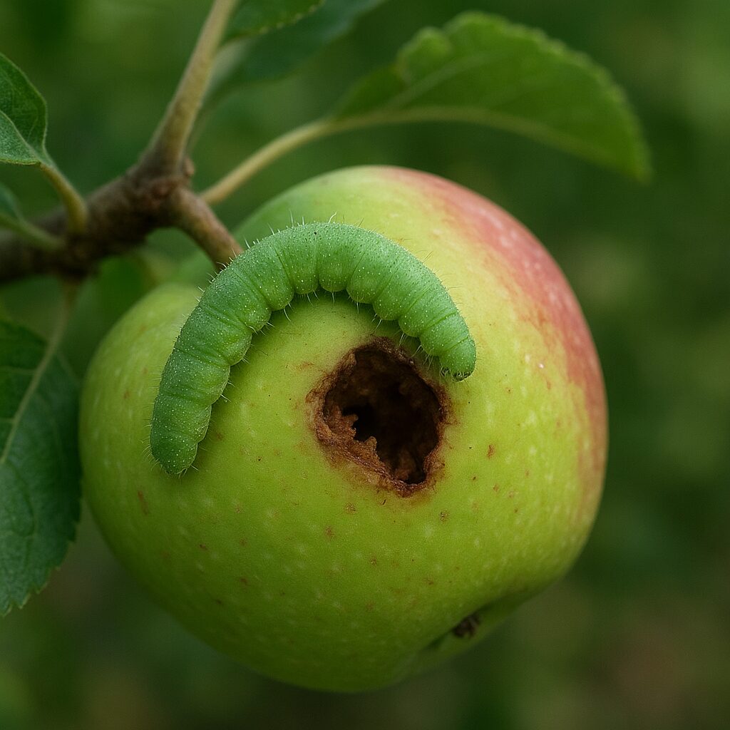 Misecznik jabłoniowy – jabłonie