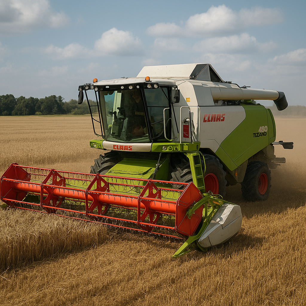 Kombajn Zbożowy Tucano 480 – Claas