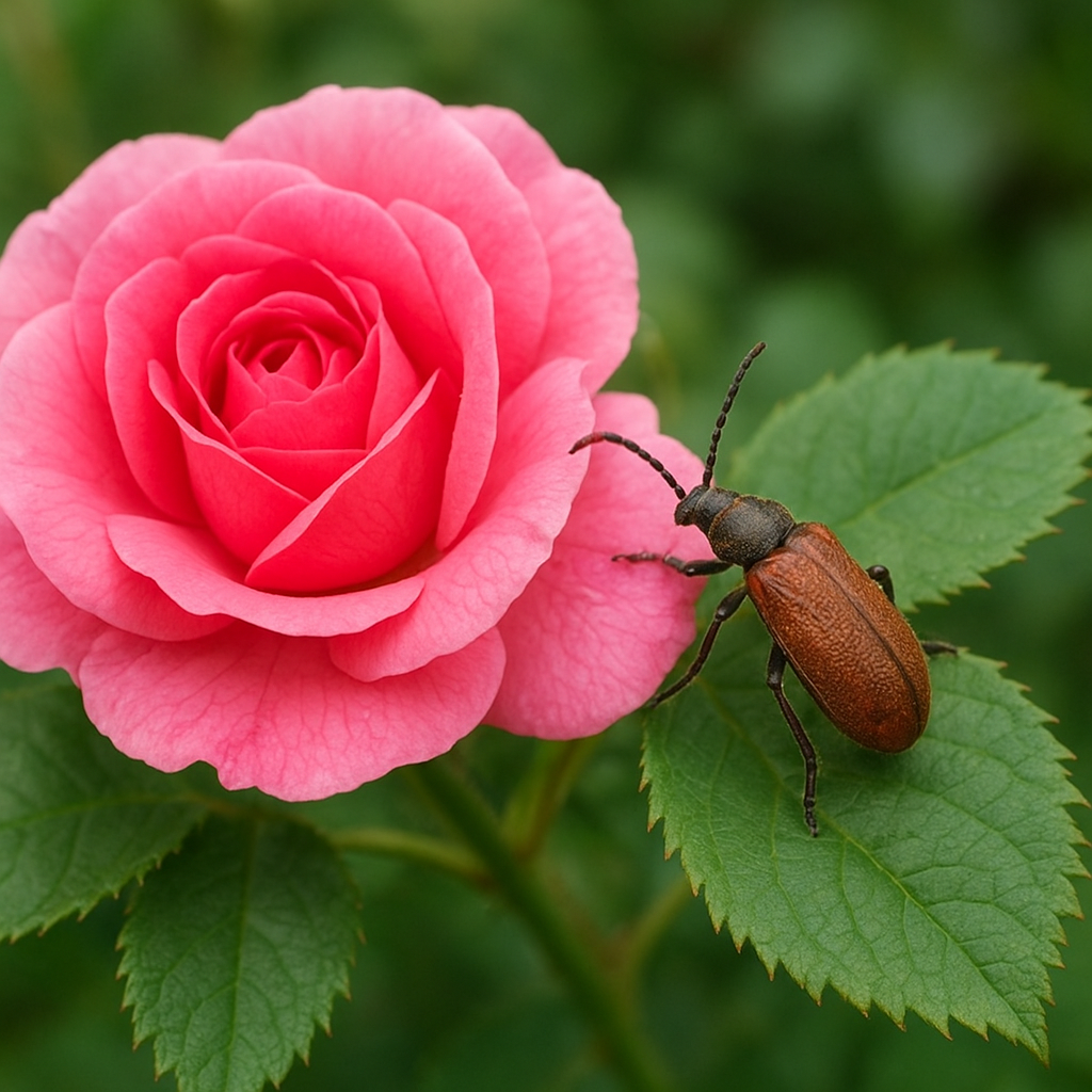 Misecznik różany – róże