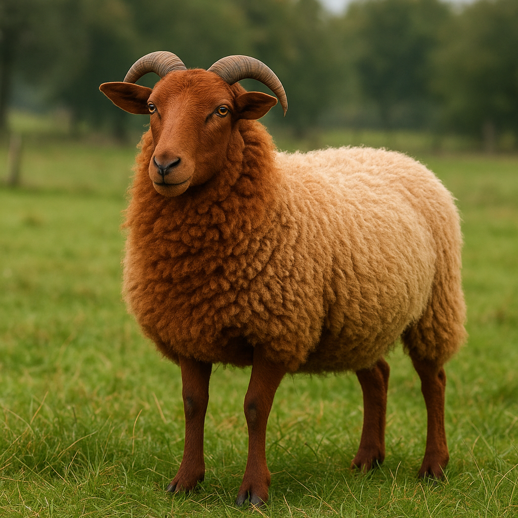 Rasa owiec Coburger Fuchsschaf