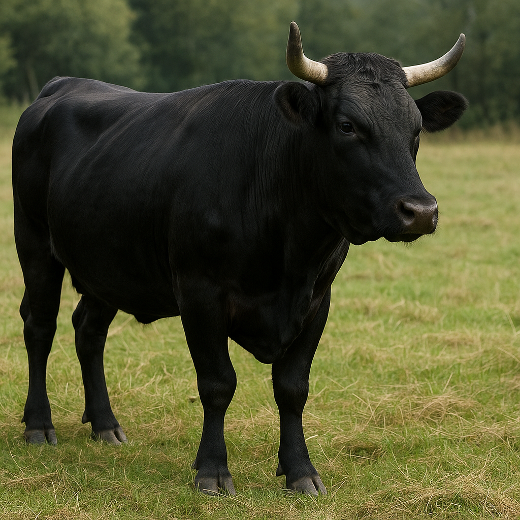 Bydło rasy Japanese Black (Wagyu)