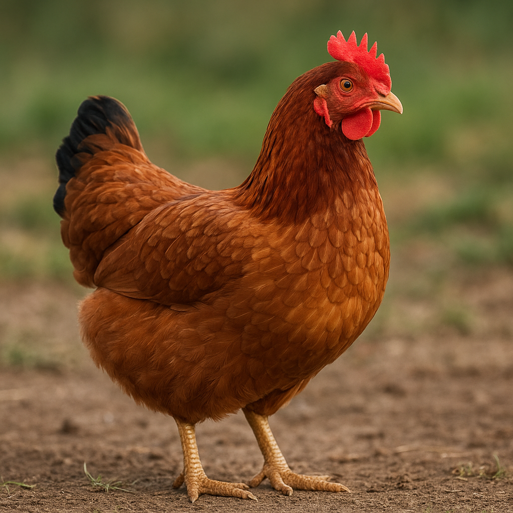 Malaj – Gallus gallus domesticus – kura